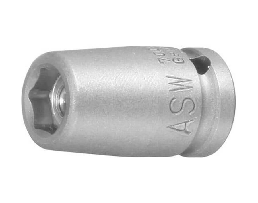 Kraft-Steckschlüssel-Einsatz 1/4", magnetisch