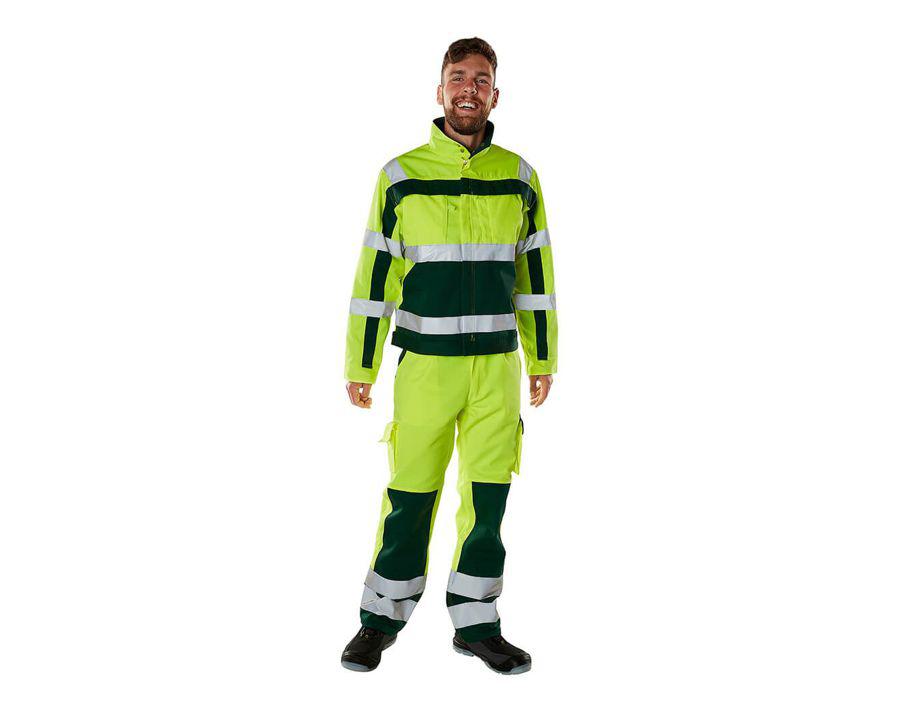 Giacca SAFE COMPETE hi-vis giallo/verde
