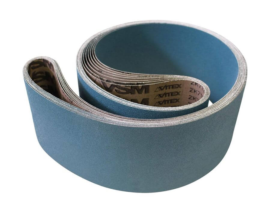 Schleifgewebeband ZK713X, Zirkonkorund, Abmessung 50 x 1020 mm