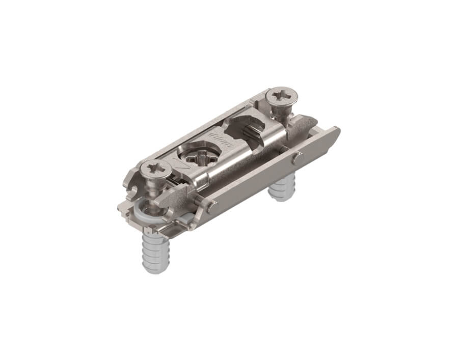 Piastrina di premontaggio con eccentrico diritta CLIP top / CLIP top BLUMOTION