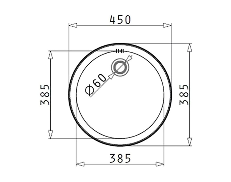 Lavello da incasso serie CR