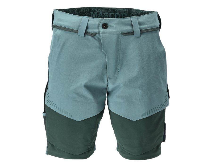 Pantalone corto CUSTOMIZED verde foresta chiaro/verde foresta
