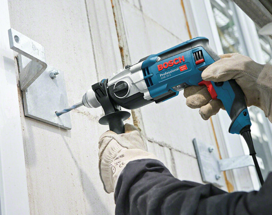 Trapano con percussione a 2 velocità GSB 20-2 Professional  