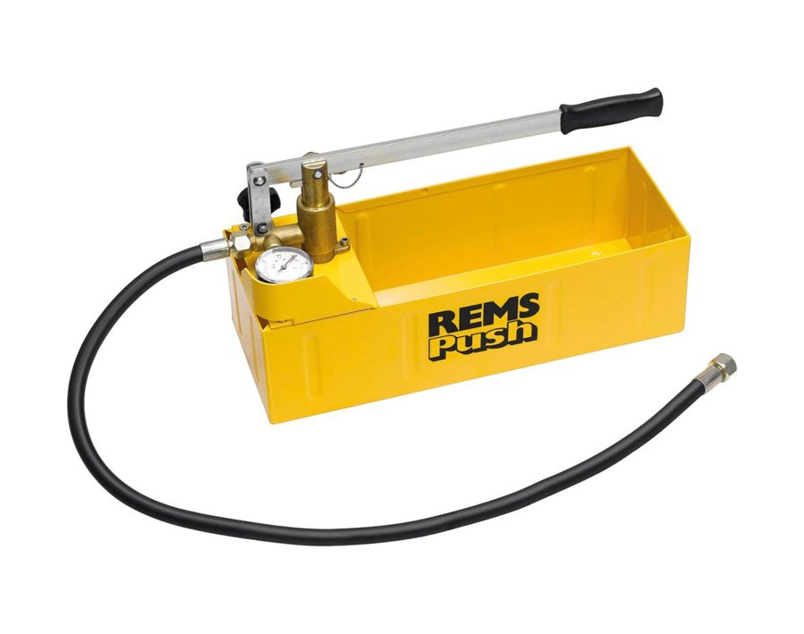 Prüfpumpe, Stahlblech