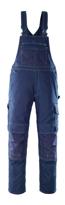 Salopette con tasche porta-ginocchiere HARDWEAR blu navy