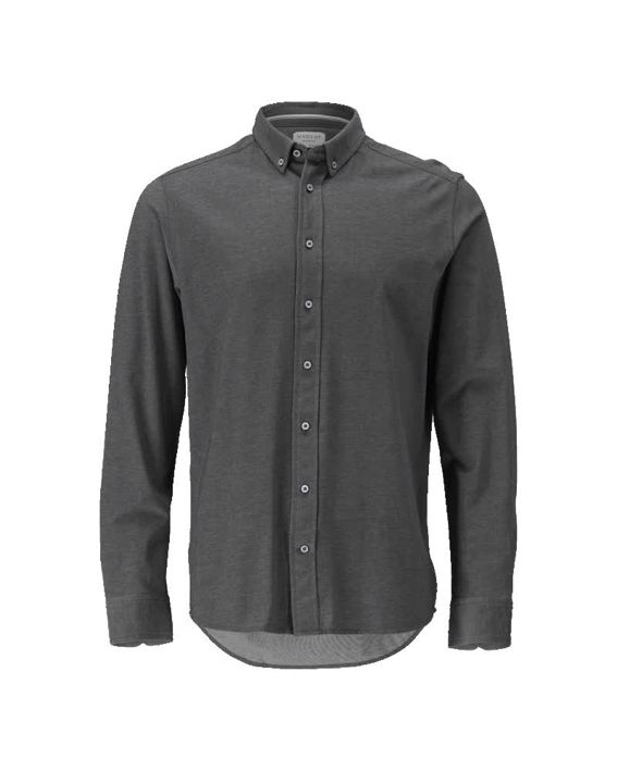 Camicia FRONTLINE antracite scuro/grigio chiaro melange