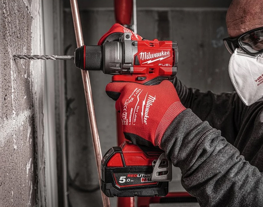 Trapano/avviatatore con percussione a batteria M18 FPD3-502X Fuel 