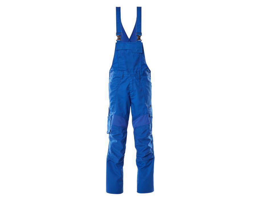 Salopette con tasche porta-ginocchiere ACCELERATE azzurro