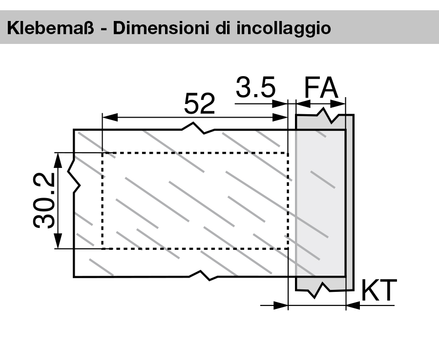 Cerniera CRISTALLO CLIP top