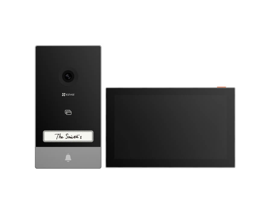 Videocitofono 2 fili con monitor touch 7" 