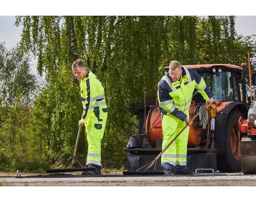 Giacca antifreddo SAFE IMAGE hi-vis giallo/blu navy