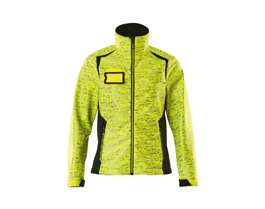 Giacca Softshell ACCELERATE SAFE hi-vis giallo/nero