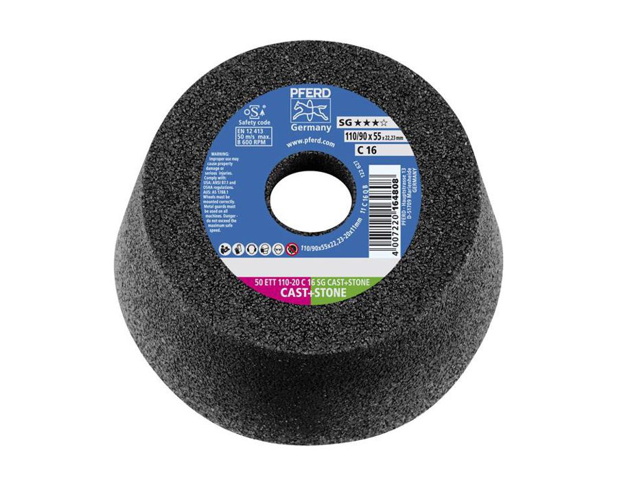 Schleiftopf SG CAST + STONE für die Steinbearbeitung