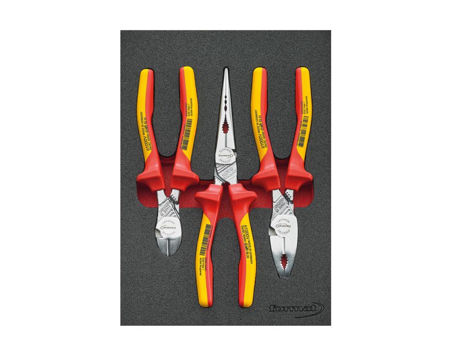 Werkzeugmodul VDE-Zangen, 3-teilig, Modul 2/9