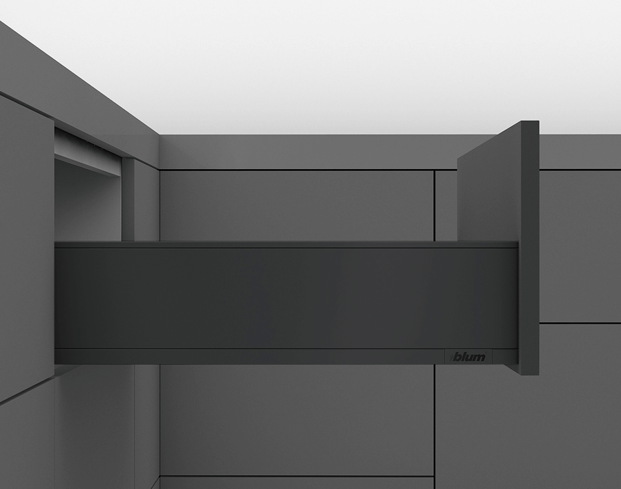 Legrabox - altezza K - nero carbonio opaco 