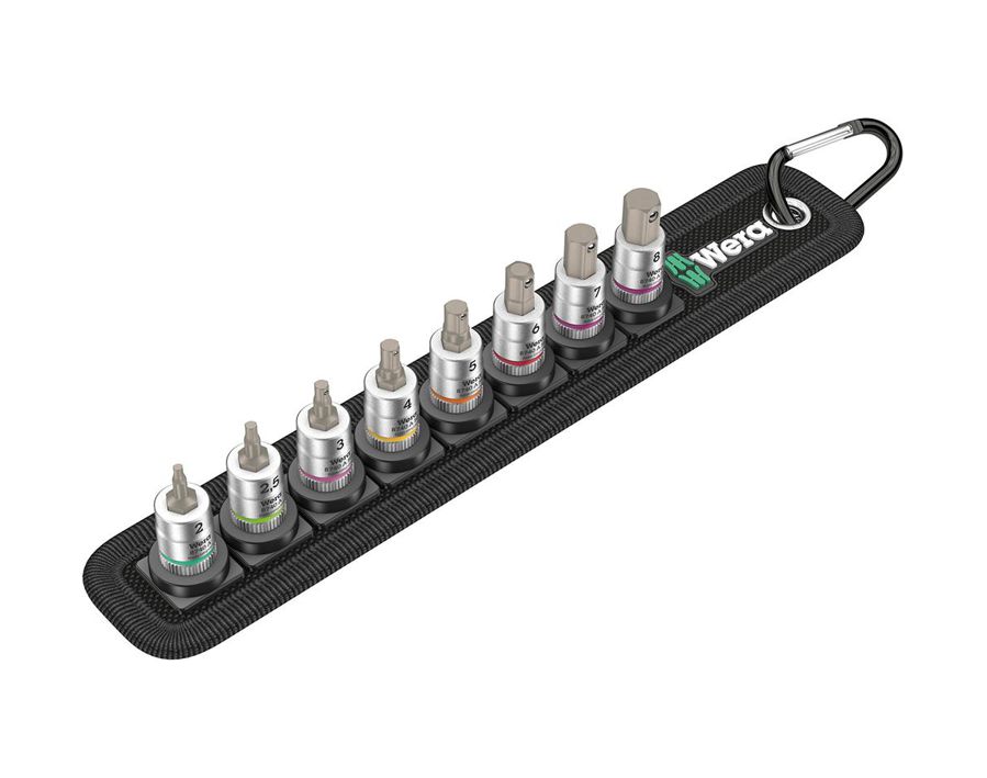 Schraubendreher-Einsatz-Garnitur 1/4" für Innensechskantschrauben, 5-teilig