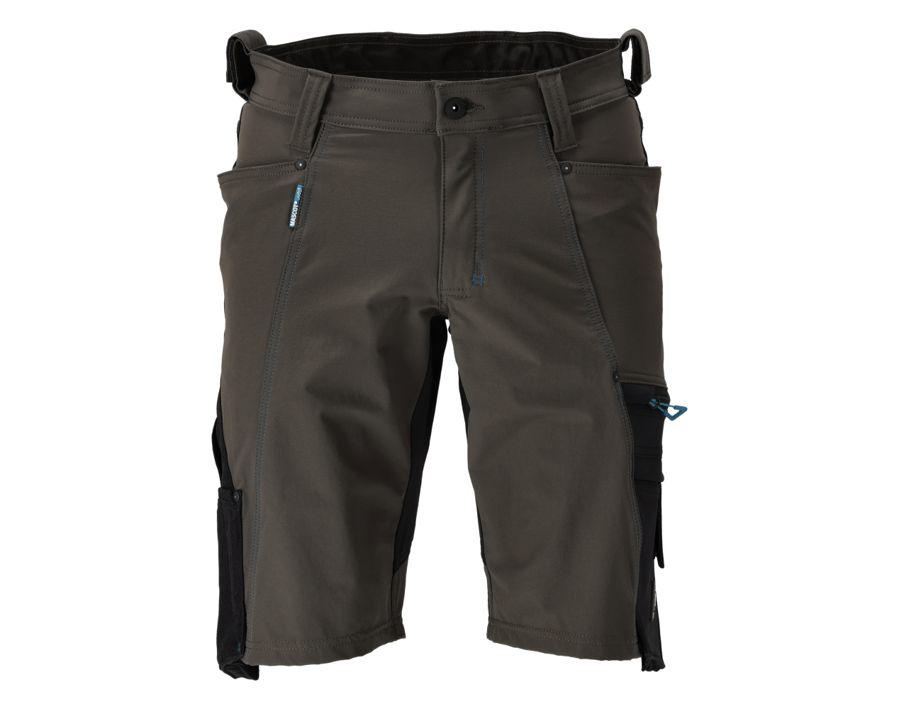 Pantalone corto ADVANCED antracite scuro/nero