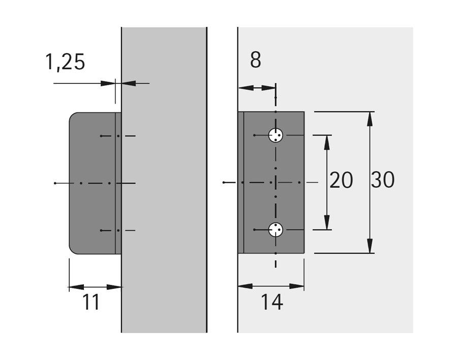 Squadretta di battuta tipo 3011