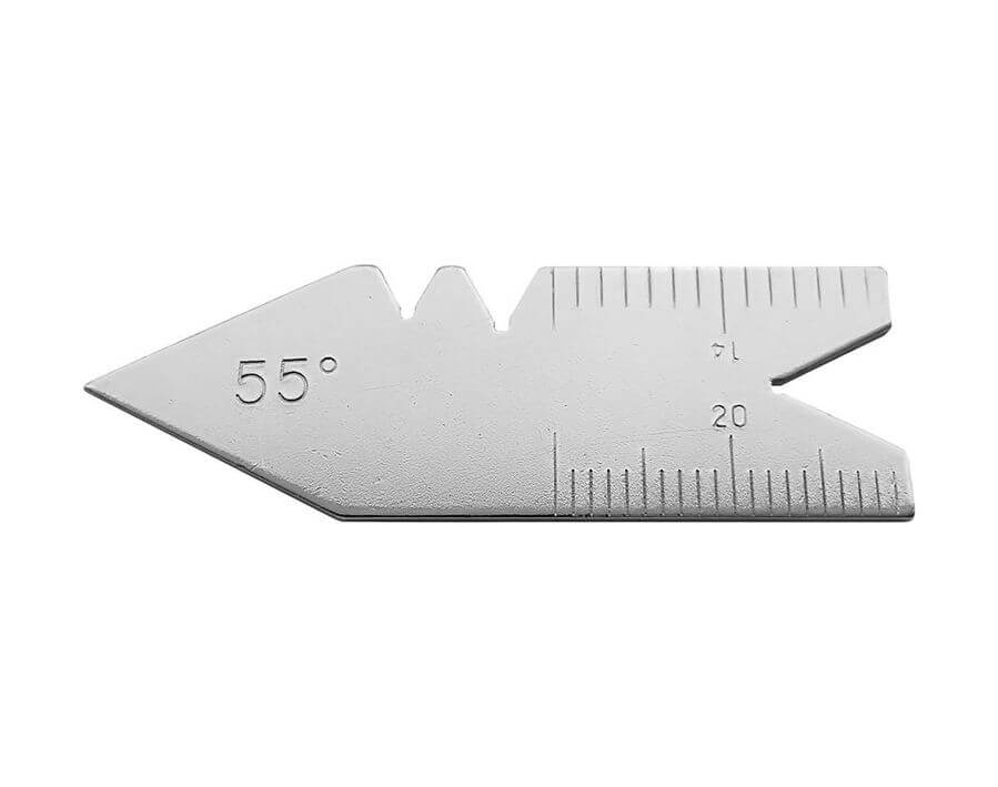 Spitzgewindestahllehre