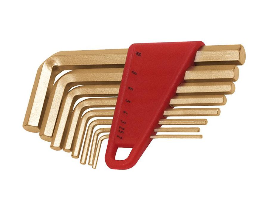 Winkelschraubendreher-Satz für Sechskant, funkenfrei