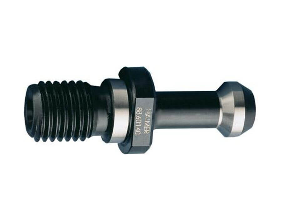 Anzugsbolzen ISO 7388-3 Form JD (JIS B 6339 MAS/BT), mit Durchgangsbohrung