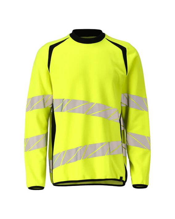 Felpa ACCELERATE SAFE hi-vis giallo/nero