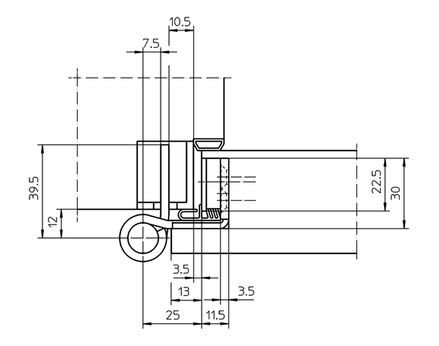 Cerniera VARIANT VX7939/100 FD 