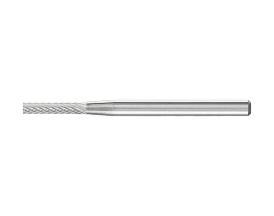 Hartmetall-Kleinfrässtift (Rotorfräser) DIN 8033 – Schaft-Ø 3 mm, Zylinderform ZYA, Zahnung 5