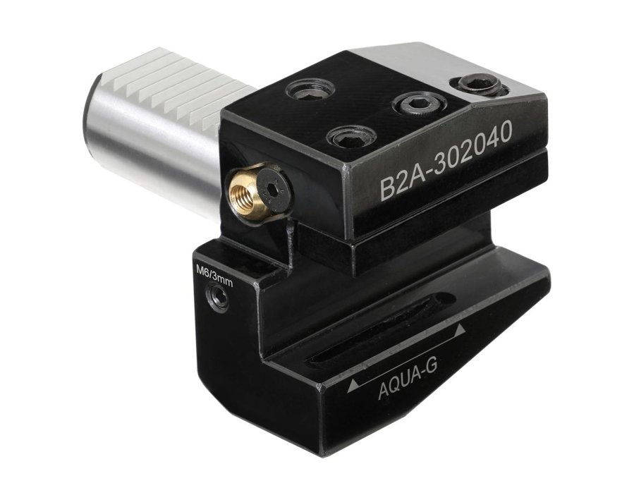 Form B2A, links, mit innerer Kühlmittelzufuhr