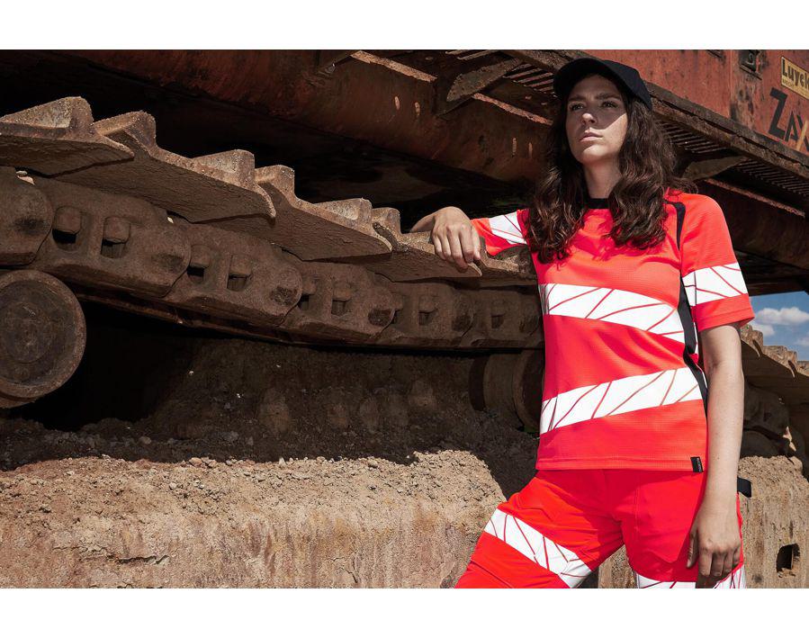 Bermuda ACCELERATE SAFE hi-vis arancio