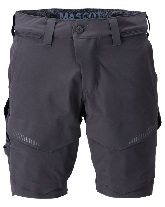 Pantalone corto CUSTOMIZED blu navy scuro