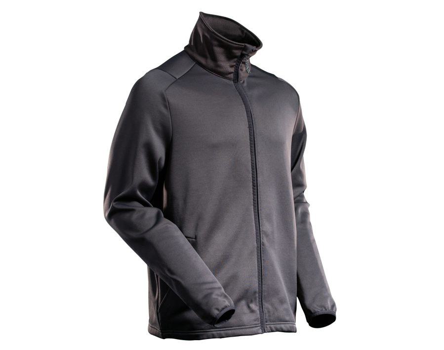 Maglione in pile con chiusura lampo CUSTOMIZED nero