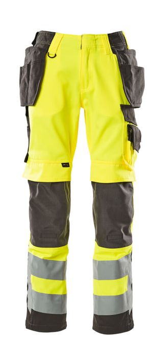 Pantaloni con tasche esterne SAFE SUPREME hi-vis giallo/antracite scuro