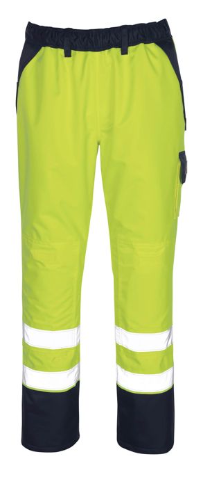 Sovrapantalone SAFE IMAGE hi-vis giallo/blu navy