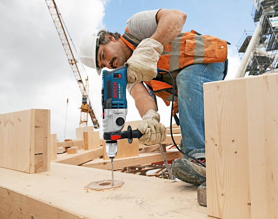 Trapano battente a 2 velocità GSB 21-2 RCT Professional