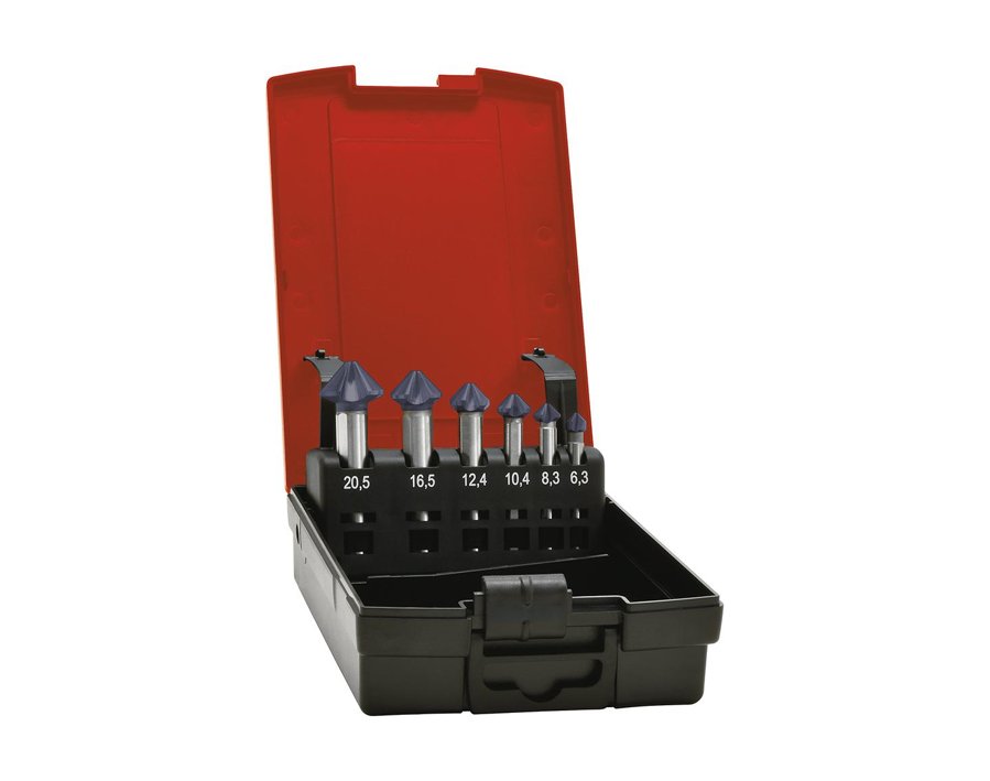 Innovativer 4-Schneiden-Kegelsenker-Satz