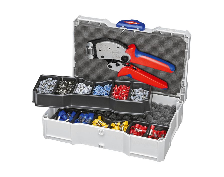 Crimp-Satz für Aderendhülsen