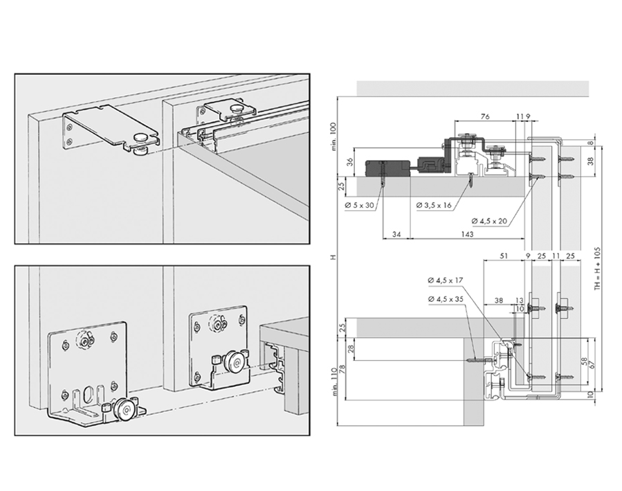 Hawa Combino 60 H Forslide (FS) 