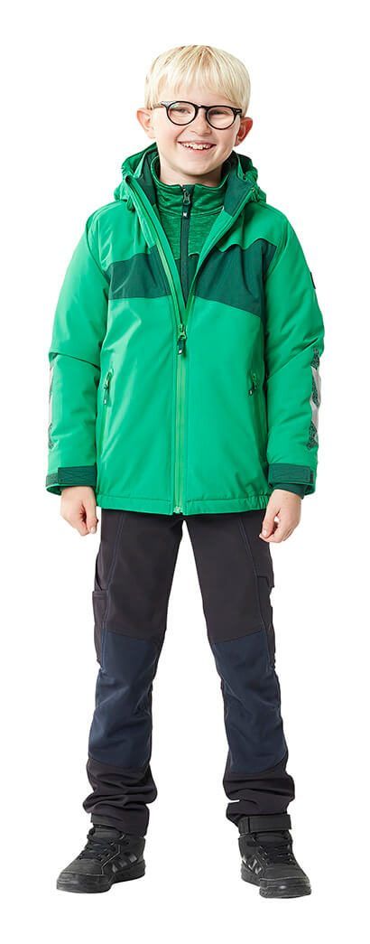 Giacca antifreddo da bambino ACCELERATE nero