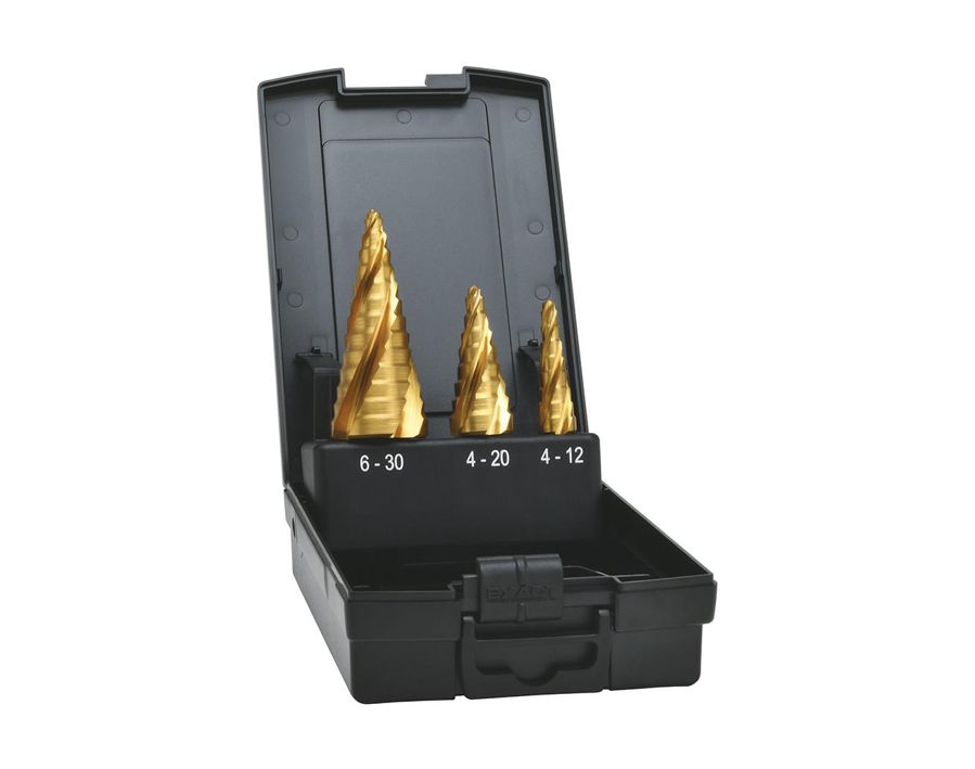 Universal-Stufenbohrer-Satz