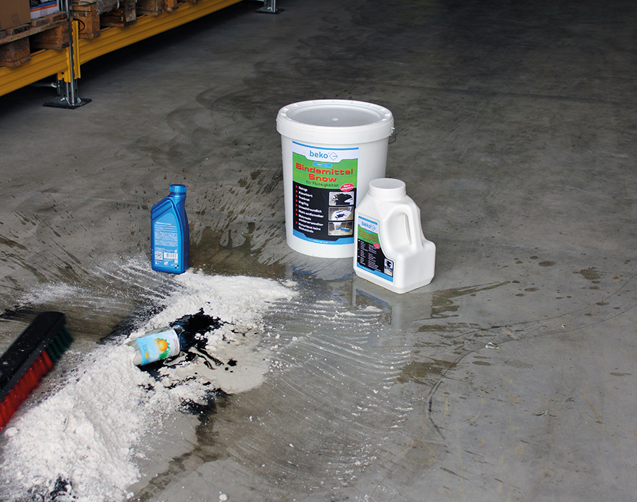 Polvere superassorbente universale per liquidi Snow 