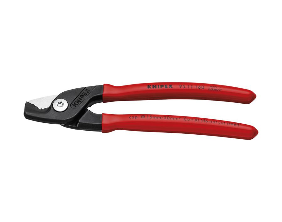 Kabelschere, Kopf brüniert