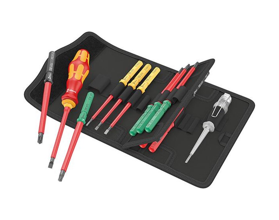 VDE-Wechselklingen-Garnitur Kraftform Kompakt, 16-teilig