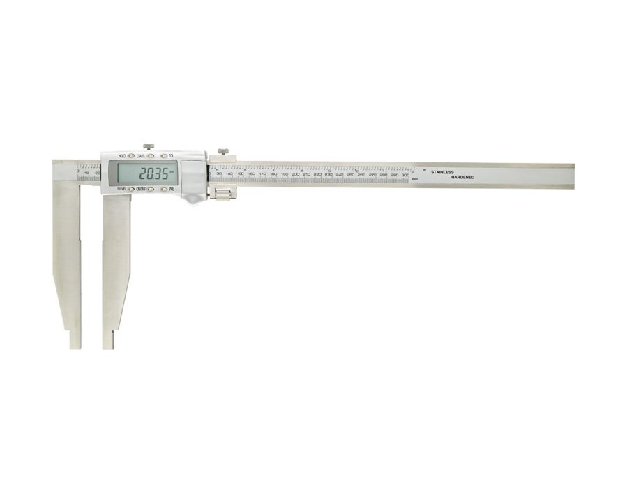 Digital-Werkstattmessschieber mit Feineinstellung