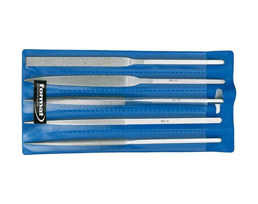 Diamant-Habilisfeilen-Satz (Handyfeilen-Satz), 5-teilig