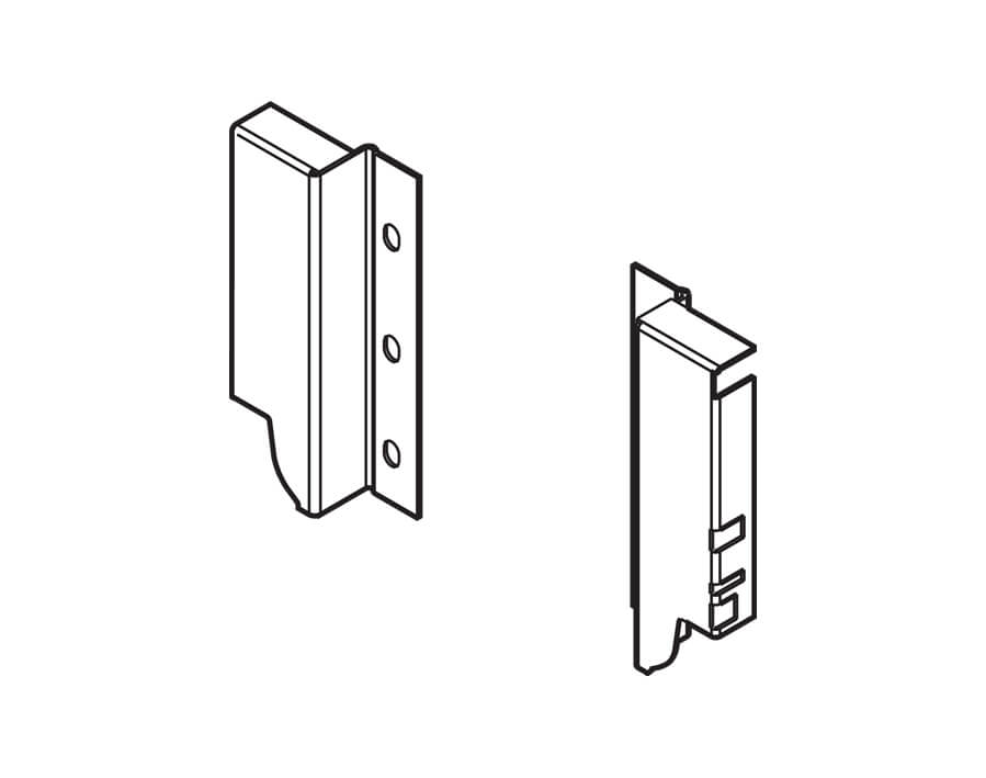 Supporto schienale sinistra/destra TANDEMBOX plus/antaro