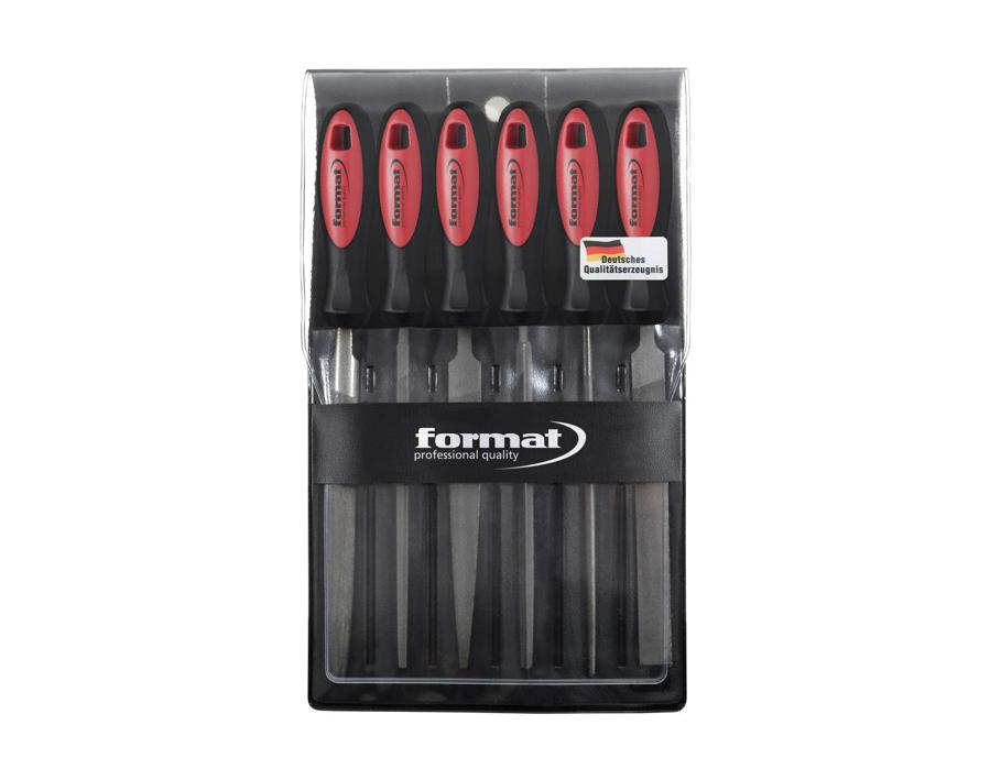 Schlüsselfeilen-Satz, 100 mm in Kunststofftasche