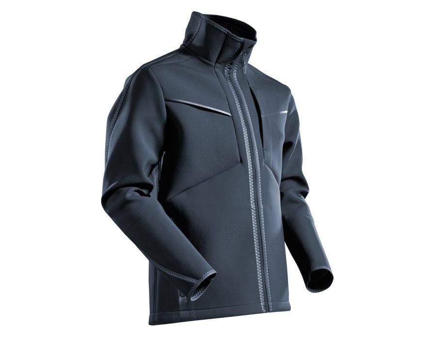 Giacca Softshell CUSTOMIZED blu navy scuro