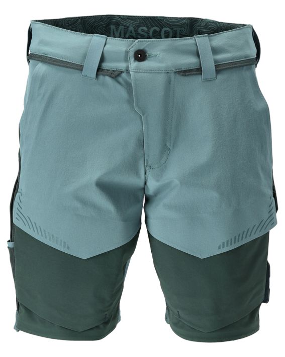Pantalone corto CUSTOMIZED verde foresta chiaro/verde foresta