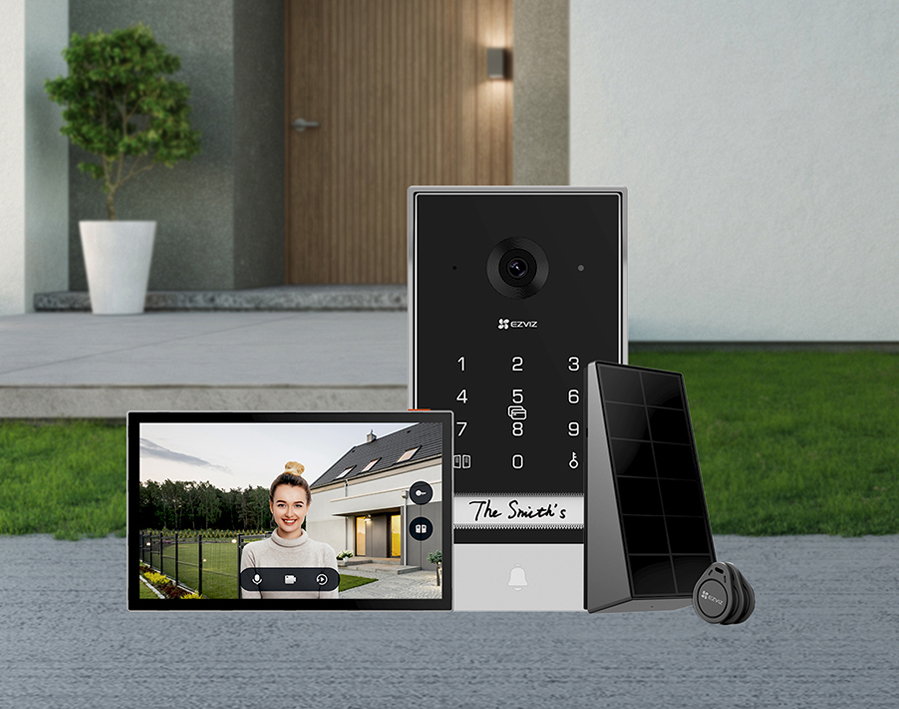 Videocitofono Wi-Fi HaLow con monitor touch 7"